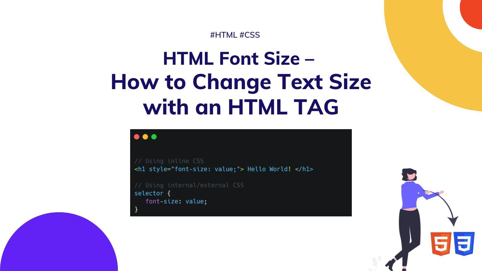 Changing Text Size in HTML: A Guide to Adjusting Font Sizes in Web Development