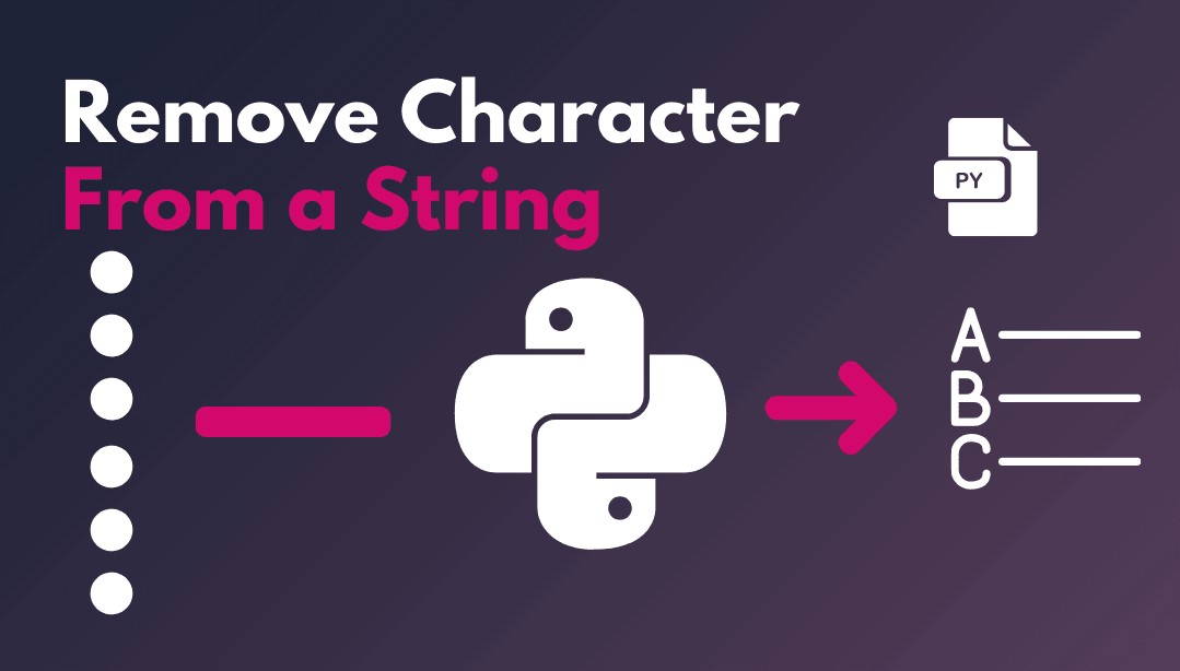 Removing a Specific Character from a String in Python